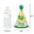 Big Dot of Happiness Double the Fun Twins Two Peas in a Pod Cone Birthday Party Hats 8 Ct Perspective: top