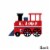 Big Dot of Happiness Railroad Party Crossing - Train Decorations DIY Essentials - 20 Ct Perspective: top