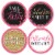 Big Dot of Happiness Girls Night Out - Bachelorette Party Man Hunt Stickers - Set of 12 Perspective: top
