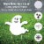 Big Dot of Happiness Spooky Ghost - Outdoor Lawn Decor - Halloween Party Yard Signs 8 Ct Perspective: top