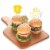 Big Dot of Happiness Baby Neutral Dessert Cupcake Toppers Baby Shower Clear Treat Picks 24 Ct Perspective: top