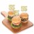 Big Dot of Happiness Gold Glitter 55 - Dessert Cupcake Toppers - Party Treat Picks 24 Ct Perspective: top