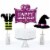 Big Dot of Happiness Happy Halloween - Witch Party Centerpiece Sticks - Table Toppers - 15 Ct Perspective: top