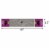 Big Dot of Happiness Happy Halloween - Petite Witch Party Paper Table Runner - 12 x 60 inches Perspective: top