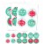 Big Dot of Happiness Elf Squad - Holiday and Christmas Elf Notes - Sticker Set of 12 Perspective: top
