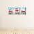 Big Dot of Happiness Fired Up Fire Truck Wall Art 7.5 x 10 in Set of 3 Wash Brush Flush Perspective: top