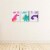 Big Dot of Happiness Roar Dinosaur Girl Wall Art 7.5 x 10 in Set of 3 Wash Brush Flush Perspective: top