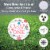 Big Dot of Happiness She's a Wild One - Lawn Decor Boho Floral 1st Birthday Yard Signs 8 Ct Perspective: top