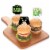 Big Dot of Happiness Game Zone - Cupcake Toppers Video Game Party Clear Treat Picks - 24 Ct Perspective: top