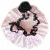 Kella Milla Stylish Satin Shower Cap, Pink & Rose Perspective: top