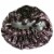 Kella Milla Stylish Satin Shower Cap, Snake Skin Perspective: top