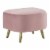 Picket House Furnishings Taryn Ottoman In Blush Perspective: top