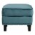 Picket House Furnishings Teagan Ottoman in Blue Perspective: top