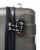 North Pak Hardside Spinner Luggage - Charcoal Perspective: top