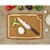 Epicurean Gourmet Series Cutting Board, Nutmeg & Natural - 14.5 x 11.25 x 0.37 i Perspective: top