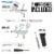 Cake Decorating Airbrushing System Kit with 12 Food Coloring Set - 2 Airbrushes, Compressor Perspective: top