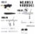 Cake Decorating G22, S68, E91 Airbrush Kit, Compressor, Hoses & 12 Food Coloring Set Perspective: top