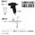 Deluxe Cake Decorating Airbrushing System Kit - 2 Airbrushes, 12 Food Color Set, Compressor Perspective: top