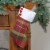Northlight 19 Multi-Color Plaid Christmas Stocking with Green and Yellow Trim and Red Perspective: top
