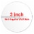 50 Pack Smartbuy Mini DVD-R 3 inch 8cm 4X 1.4 GB 30 Min Blank Recordable Disc for Camcorders Perspective: top