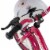 JOYSTAR Starry Girls Bike for Girls Ages 4-7 with Training Wheels, 16 , Pink Perspective: top