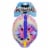 Raskullz Super Groovy Corn Toddler Bike Helmet Perspective: top