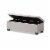 Roanoke Storage Bench in Grayish Beige Perspective: top