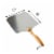 Honey-Can-Do KCH-08436 Foldable Pizza Peel (14-Inch x 16-Inch) Perspective: top