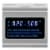 Kalorik Digital Maxx Stainless Steel Air Fryer Oven Perspective: top