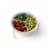 ChefN 3-IN-1 Colander - Blue/White Perspective: top