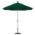 9' Patio Umbrella in Forest Green - California Umbrella Perspective: top