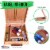 Antigua Adjustable Wood Table Sketchbox Easel, Beechwood - Portable Artist Storage Case Perspective: top