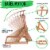 Venice Heavy Duty Tabletop Wooden H-Frame Studio Easel, Adjustable Painting & Display Easel Perspective: top