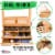 Grand Solana Adjustable Wooden 3-Drawer Storage Box Easel - Portable Wood Artist Desktop Case Perspective: top