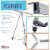 66  Classroom Aluminum Flipchart Display Easel and Presentation Stand (Pack of 4) Perspective: top