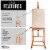 Malibu Heavy Duty Extra Large Adjustable H-Frame Studio Easel, Artist Storage Tray Perspective: top