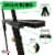 64  Black Torrey Wooden A-Frame Tripod Studio Artist Floor Easel, Adjustable Tray Height Perspective: top