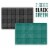 24  x 36  Green/Black Self Healing 5-Ply Double Sided Durable Non-Slip PVC Cutting Mat Perspective: top