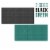40  x 80  Green/Black Self Healing 5-Ply Double Sided Durable Non-Slip PVC Cutting Mat Perspective: top