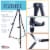 66  Showroom Black Aluminum Display Easel and Presentation Stand - Large Adjustable Height Perspective: top