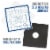 8  x 8  Rotary White/Blue Self Healing 7-Layer Durable Non-Slip PVC Cutting Mat Perspective: top