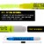 Bible Safe Gel Highlighters, Pack of 12 - 6 Bright Neon Yellow Highlight Colors Plus 6 Colors Perspective: top