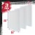 16  x 20  Gallery Depth 1-1/2  Profile Stretched Canvas 3-Pack - Gesso Triple Primed Cotton Perspective: top