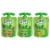 GoGo squeeZ Applesauce and Fruit Puree Apple Apple, Apple Strawberry, Apple Banana Snack Pouches Perspective: top