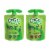 GoGo squeeZ Applesauce and Fruit Puree Apple Apple and Apple Cinnamon Snack Pouches Perspective: top