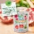 GoGo Squeez Happy TummieZ Organic Apple Strawberry Pomegranate Spinach Fruit & Veggie Pouch Perspective: top