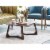 Moe's Home Collection Godenza 42  Modern Wood Coffee Table in Brown Perspective: top