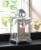 C. Alan 39891 Silver Scrollwork Candlelantrn Perspective: top