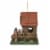 Zingz & Thingz Woodland Cabin Birdhouse Perspective: top