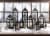 Home Locomotion 10014126 Bronze Contemporary Lantern Perspective: top